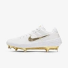 Nike Alpha Huarache Elite 2 Low Baseball Cleat In White