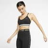 NIKE INDY ICON CLASH WOMEN'S LIGHT-SUPPORT SPORTS BRA (BLACK) - CLEARANCE SALE