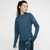 Nike Sphere Element Women's Long-sleeve Running Top In Blue