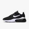 Nike Air Max 270 React Low-top Sneakers In Black,black,white