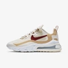 Nike Air Max 270 React Women's Shoe (team Gold) In Team Gold,club Gold,pale Ivory,cinnamon