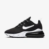 Nike Air Max 270 React Sneakers In Black,black,white