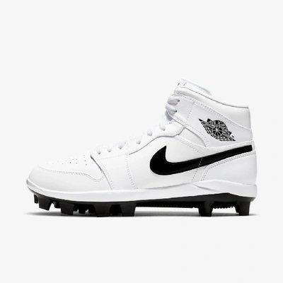 Jordan Men's  1 Retro Mcs Baseball Cleats In White