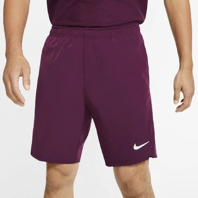Nike Court Flex Ace Men's Tennis Shorts In Purple