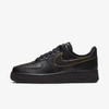 Nike Air Force 1 '07 Essential Icon Clash Women's Shoe (black) - Clearance Sale In Black,metallic Gold,black,black