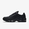 Nike Black Air Max Tailwind Iv Sneakers In Black,black,black