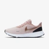 Nike Women's Revolution 5 Running Sneakers From Finish Line In Barely Rose,stone Mauve,black,metallic Red Bronze