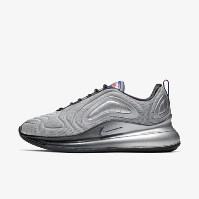 Nike Air Max 720 Men's Shoe In Metallic Silver,cosmic Clay,hyper Royal,off Noir