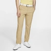 Nike Flex Men's Slim Fit 5-pocket Golf Pants In Gold