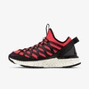 Nike Pink Acg React Terra Gobe Sneakers In Bright Crimson,sail,vivid Purple