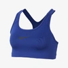 Nike Swoosh Women's Medium-support Sports Bra In Blue