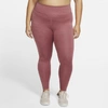 Nike One Women's Tights (plus Size) In Cedar