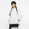 Nike Sportswear Windrunner Women's Jacket In White,white,cool Grey