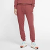 Nike Sportswear Essential Women's Fleece Pants In Red