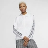 Nike Sportswear Women's Logo Full-zip Hoodie In White