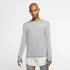 Nike Therma Sphere Element 3.0 Men's Long-sleeved Running Top In Light Heather Grey