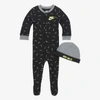 NIKE BABY COVERALL & HAT 2-PIECE SET