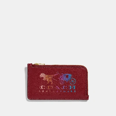 COACH Rexy And Carriage Small shops Zip Card Case