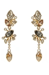 ALEXIS BITTAR ASTERIA NOVA NAVETTE CLUSTER EARRINGS,AB94E013