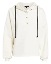THE RANGE Button Front Terry Hoodie,060042906333