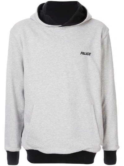 Palace Reverso Hoodie In Black