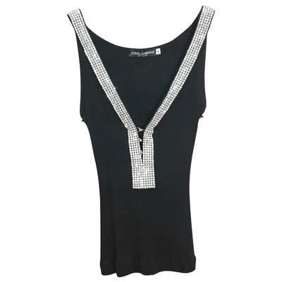 Pre-owned Dolce & Gabbana Vest In Black