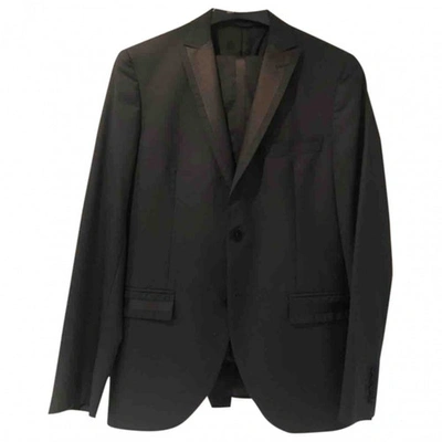 Pre-owned Tonello Black Cotton Suits