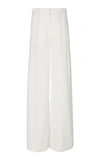 JOSEPH ALANA COTTON AND LINEN WIDE-LEG trousers,763849