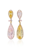 ANABELA CHAN 18K GOLD VERMEIL AND MULTI-STONE EARRINGS,793710