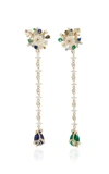 ANABELA CHAN PARADISE 18K GOLD VERMEIL AND MULTI-STONE EARRINGS,794598