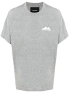 Daniel Patrick Chest Logo T-shirt In 灰色
