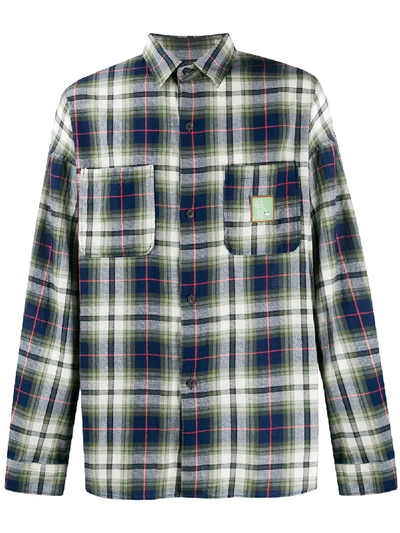Société Anonyme X Bevilaqua Jack Check Pattern Shirt In Green