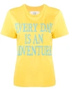 ALBERTA FERRETTI SLOGAN SHORT-SLEEVE T-SHIRT