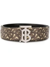 BURBERRY MONOGRAM PRINT BELT