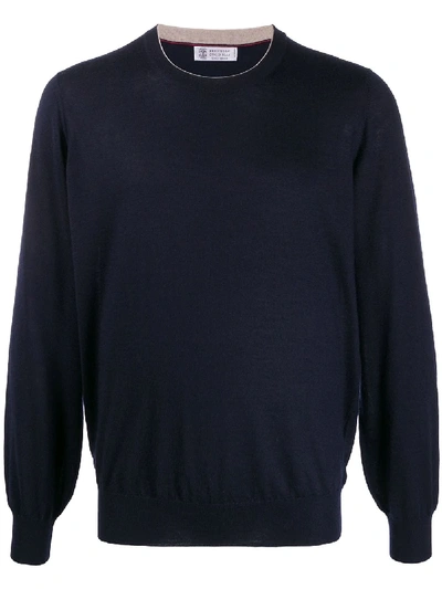 BRUNELLO CUCINELLI CREW NECK JUMPER