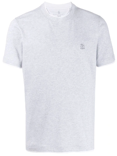 Brunello Cucinelli Sport Jersey T-shirt In White