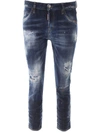 DSQUARED2 COOL GIRL CROPPED JEANS,11164581
