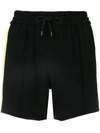 KENZO KENZO WOMEN'S BLACK POLYESTER SHORTS,F952SH0415AC99 36