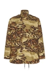 GIVENCHY CAMOUFLAGE COTTON FIELD JACKET,753378