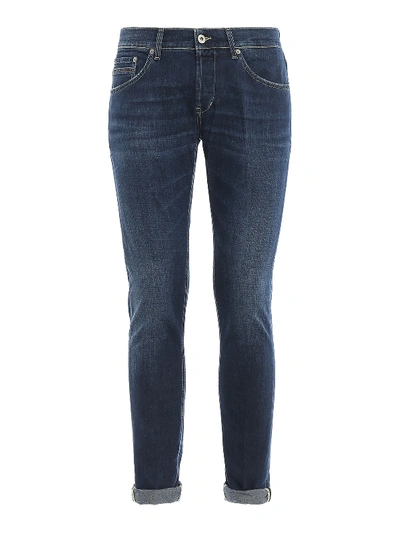Dondup Ritchie Skinny Jeans In Blue In Dark Wash