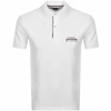 TOMMY HILFIGER TOMMY HILFIGER SHORT SLEEVE POLO T SHIRT WHITE,128048