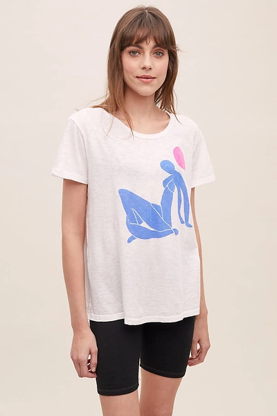 Sundry Femme Tee In White