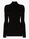 WOLFORD RIBBED TURTLENECK SWEATER,5254214602099