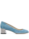 Jimmy Choo Jessie 40mm Pumps In 蓝色