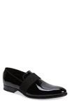 To Boot New York Perry Patent Leather Loafers In Black