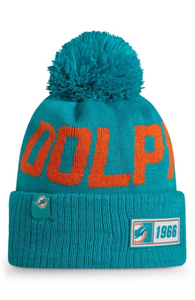 New Era Nfl Beanie In Miami Dolphins