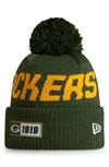 New Era Nfl Beanie In Green Bay Packers