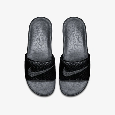 Nike Benassi Solarsoft 2 Men's Slide (black) In Black,anthracite