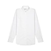 Givenchy Paris Embroidered Classic Fit Cotton Poplin Button-down Shirt In White