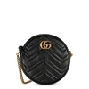 Gucci Gg Marmont Mini Black Leather Shoulder Bag
